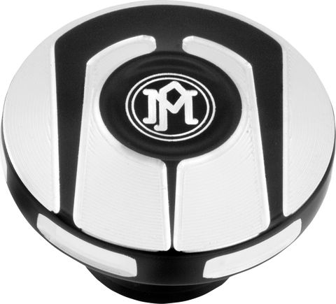 PERFORMANCE MACHINE (PM) Fuel Cap - Scallop - Contrast Cut 0210-2071SCA-BM