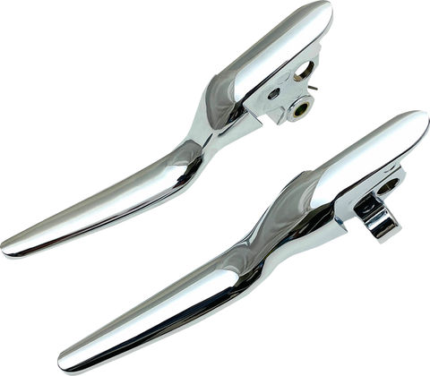 DRAG SPECIALTIES Levers - LSR - Chrome 053842