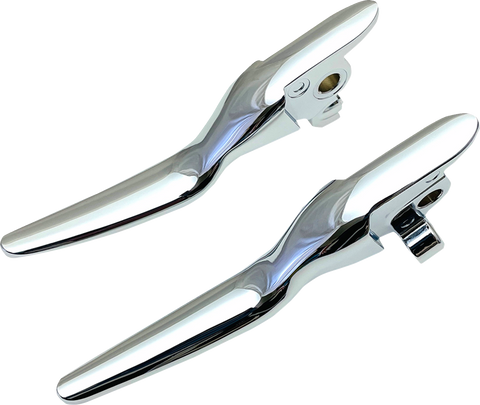 DRAG SPECIALTIES Levers - LSR - Chrome 053995