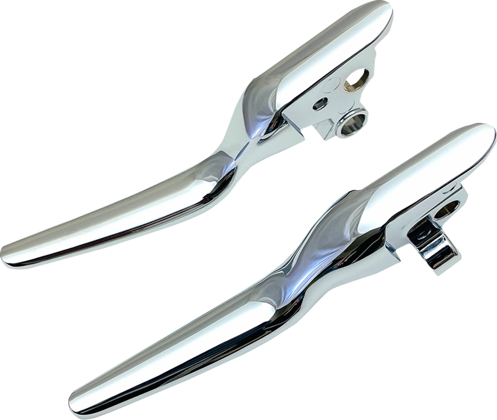 DRAG SPECIALTIES Levers - LSR - Chrome 053986