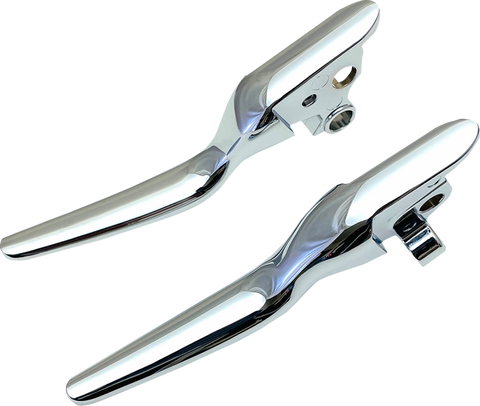 DRAG SPECIALTIES Levers - LSR - Chrome 053986