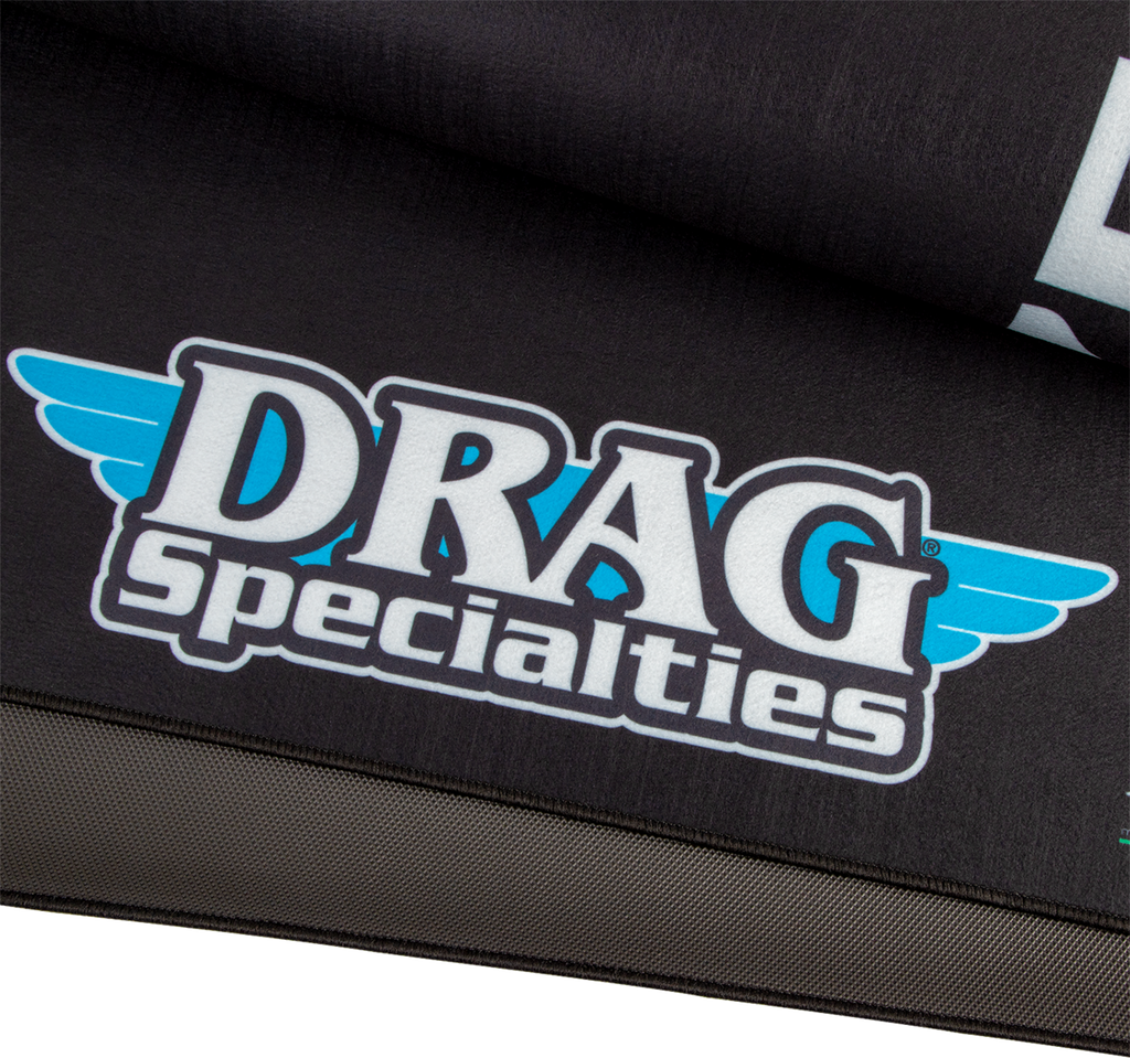 DRAG SPECIALTIES Absorbent Pit Pad - Logo - Large HC80200METZDRAG