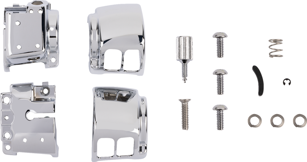 DRAG SPECIALTIES Switch Housing - Cruise - Chrome H07-0773A