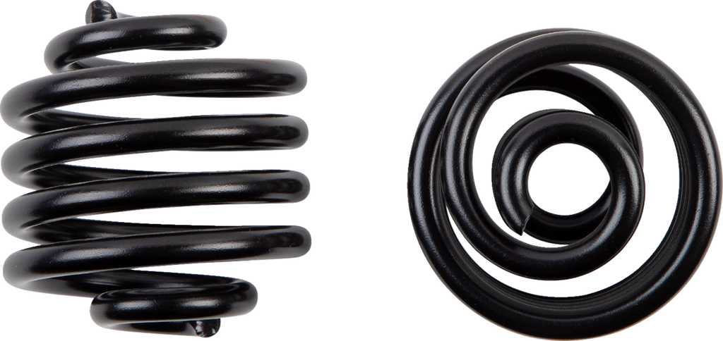 DRAG SPECIALTIES Seat Springs - Black - 2" 28-6113B