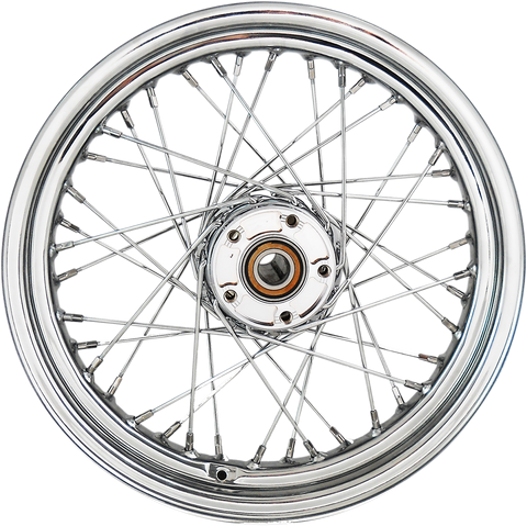 DRAG SPECIALTIES Wheel - Laced - 40 Spoke - Rear - Chrome - 16x3 - '86-'99 FLT 64436A