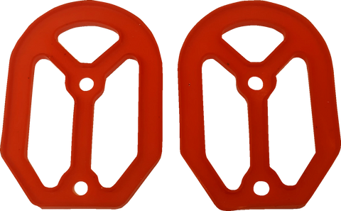 DRAG SPECIALTIES Qualifier Insert - Rubber - Red P17-6602-R