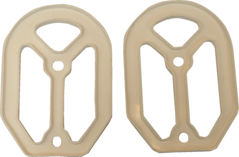 DRAG SPECIALTIES Qualifier Insert - Rubber - White P17-6602-W