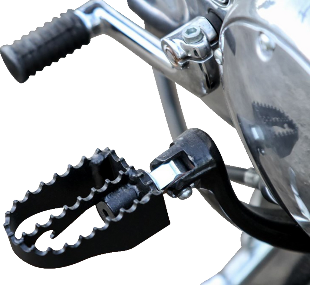 BURLY BRAND MX Footpegs - Driver/Passenger - Black B13-1009B