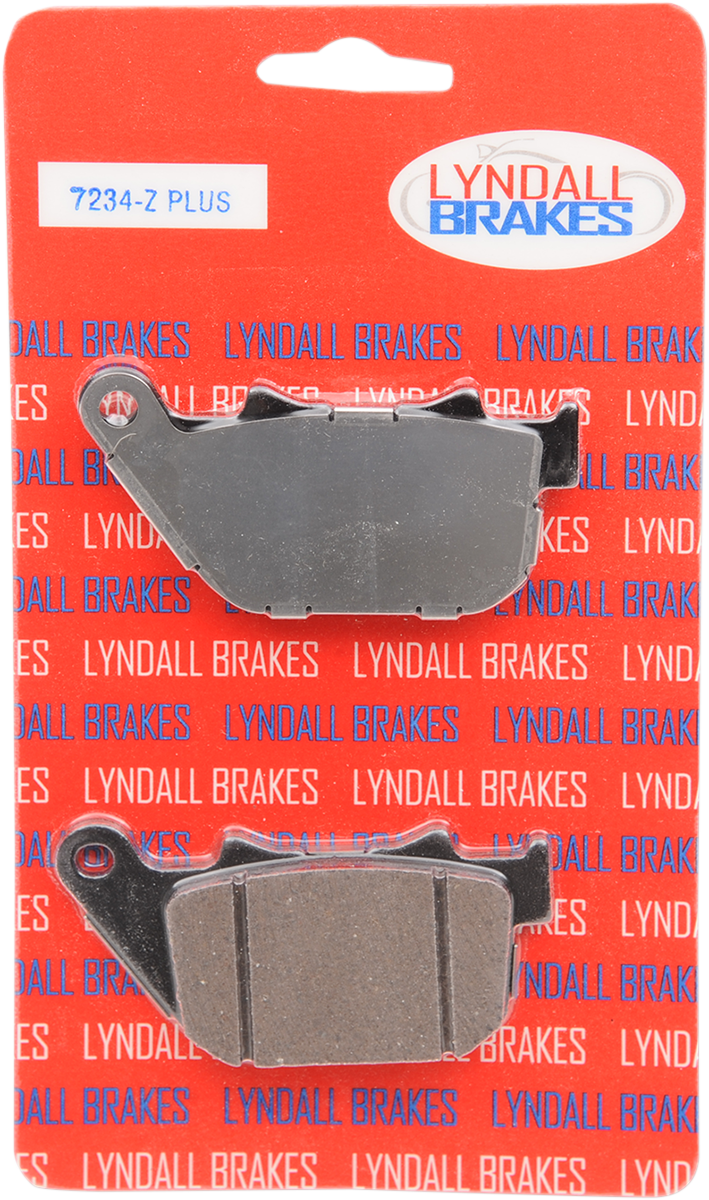 LYNDALL RACING BRAKES LLC Z-Plus Brake Pads - Sportster 7234-Z+