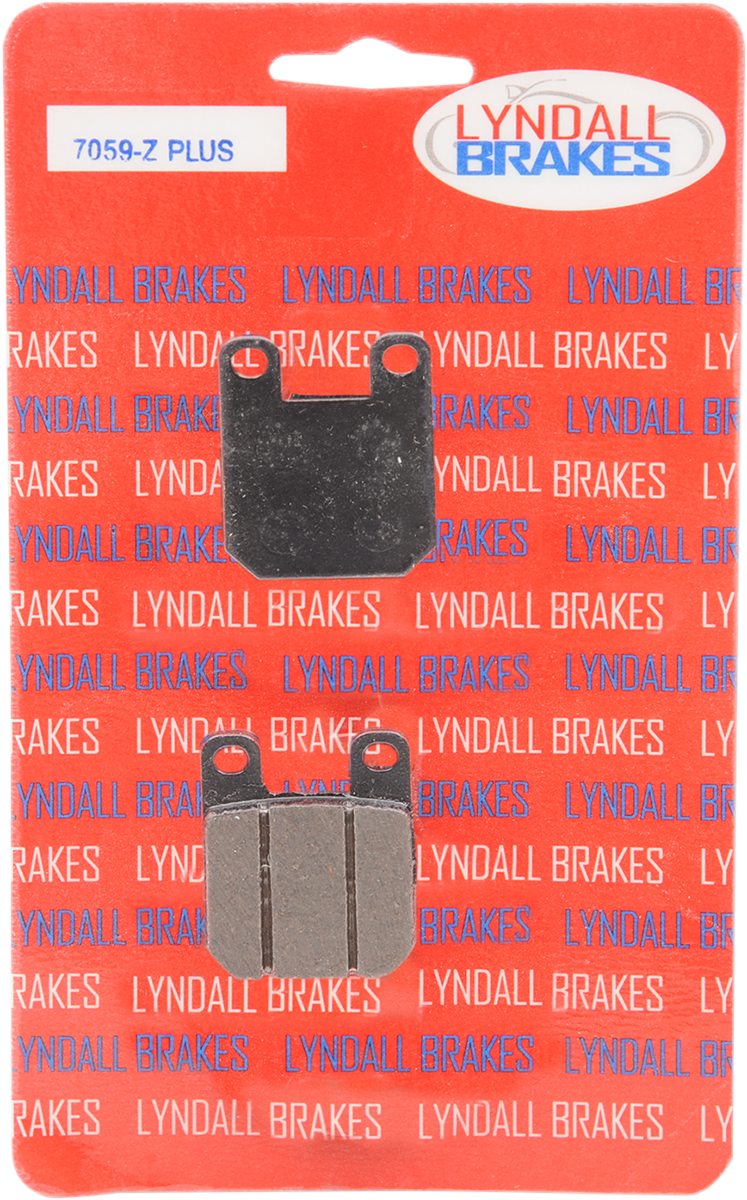 LYNDALL RACING BRAKES LLC Z-Plus Brake Pads - PM Calipers 7153-Z+