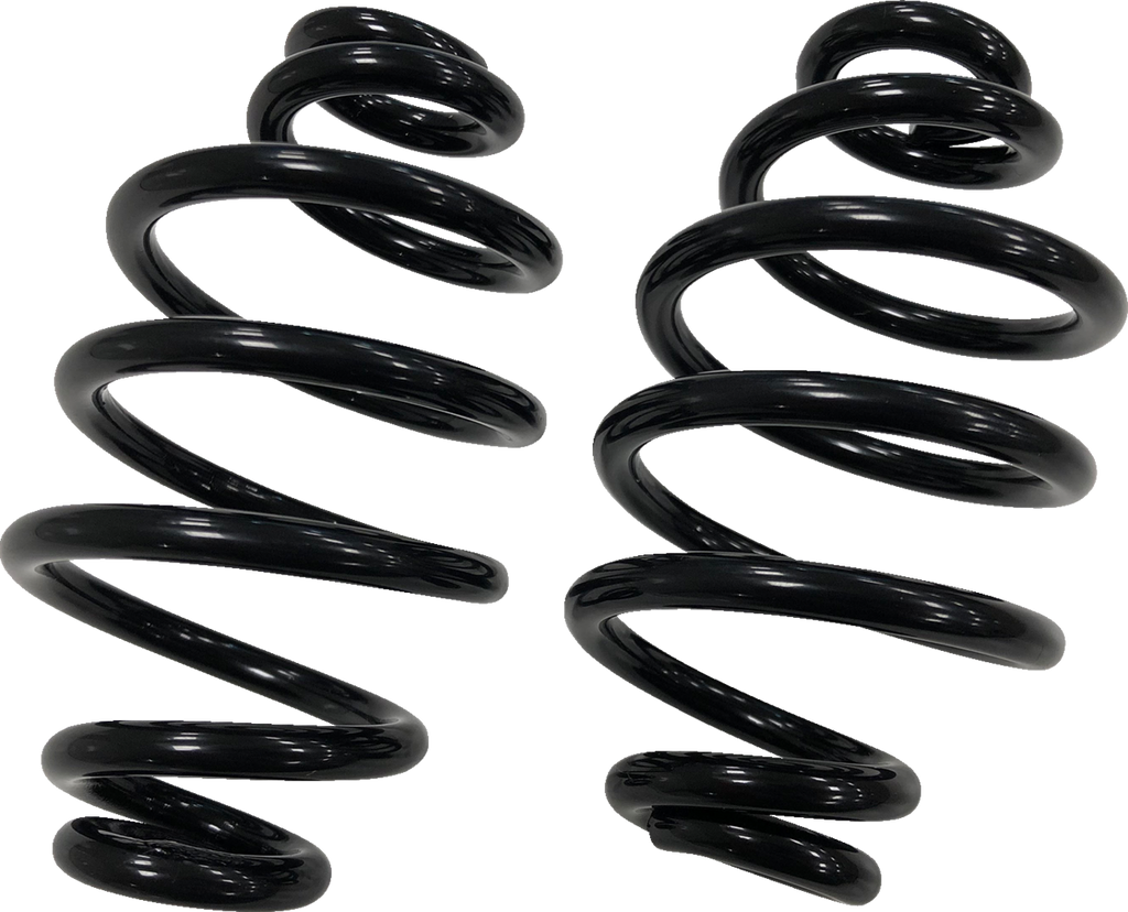 DRAG SPECIALTIES Seat Springs - Black - 4" 63921AB