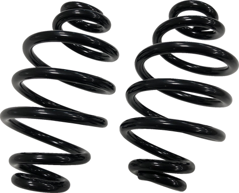 DRAG SPECIALTIES Seat Springs - Black - 4" 63921AB