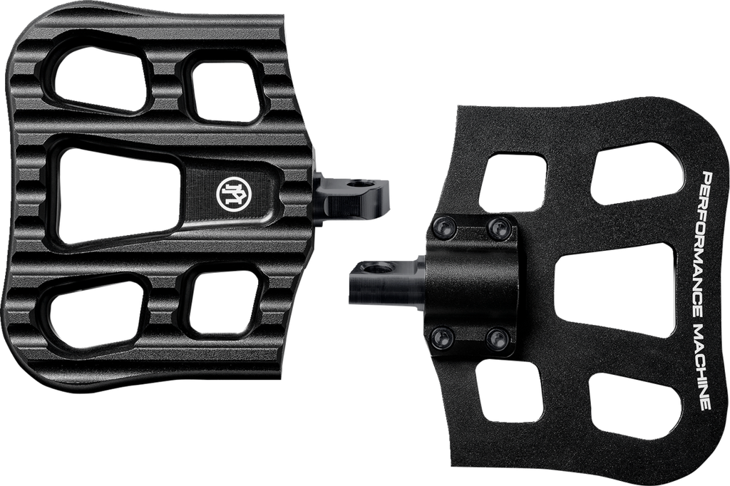 PERFORMANCE MACHINE (PM) Drifter Floorboards - Passenger - Black Ops - FL 0036-1026-SMB