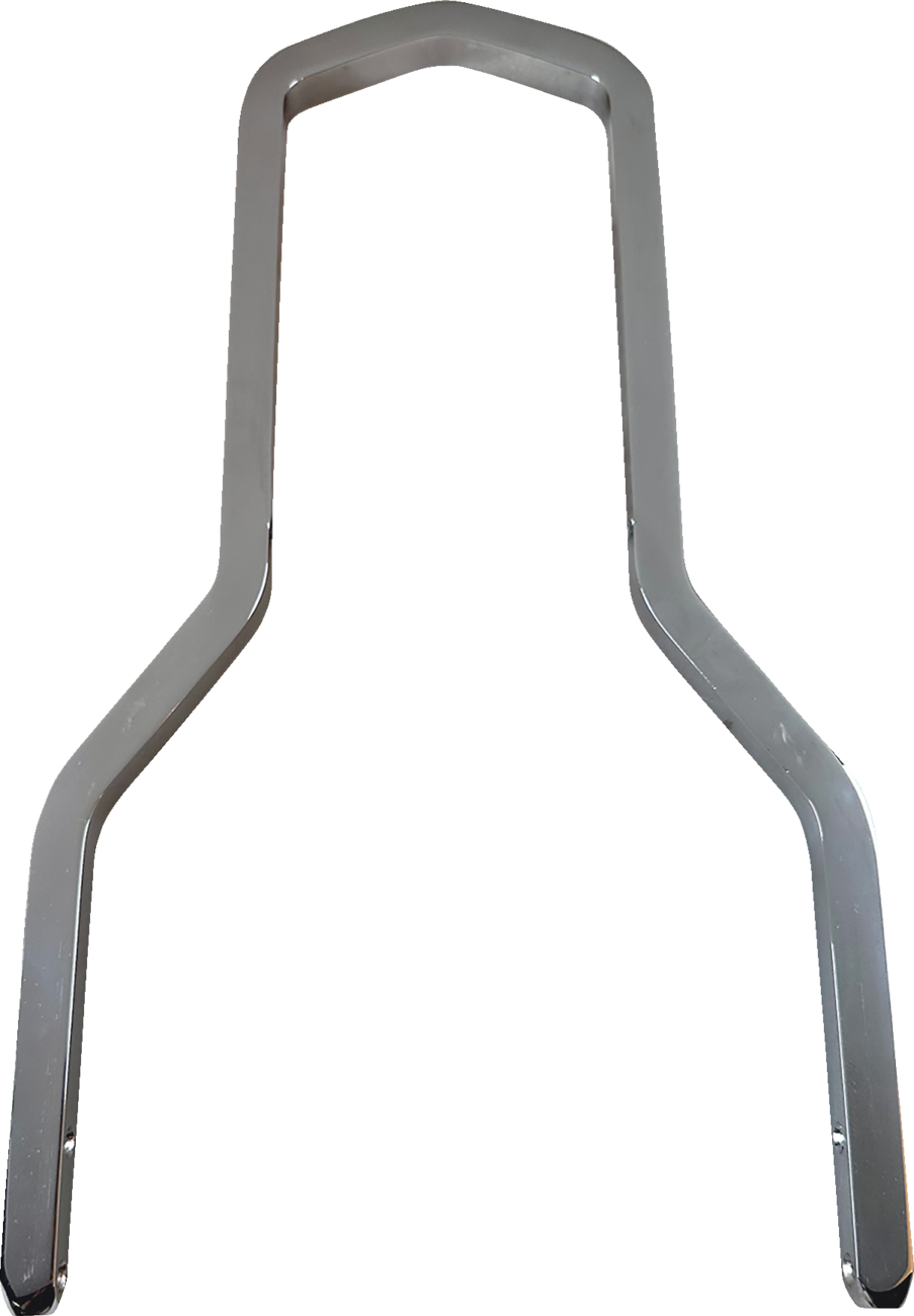 DRAG SPECIALTIES Square Sissy Bar - Chrome - 10.14" H x 8.75" W X08-0040CS