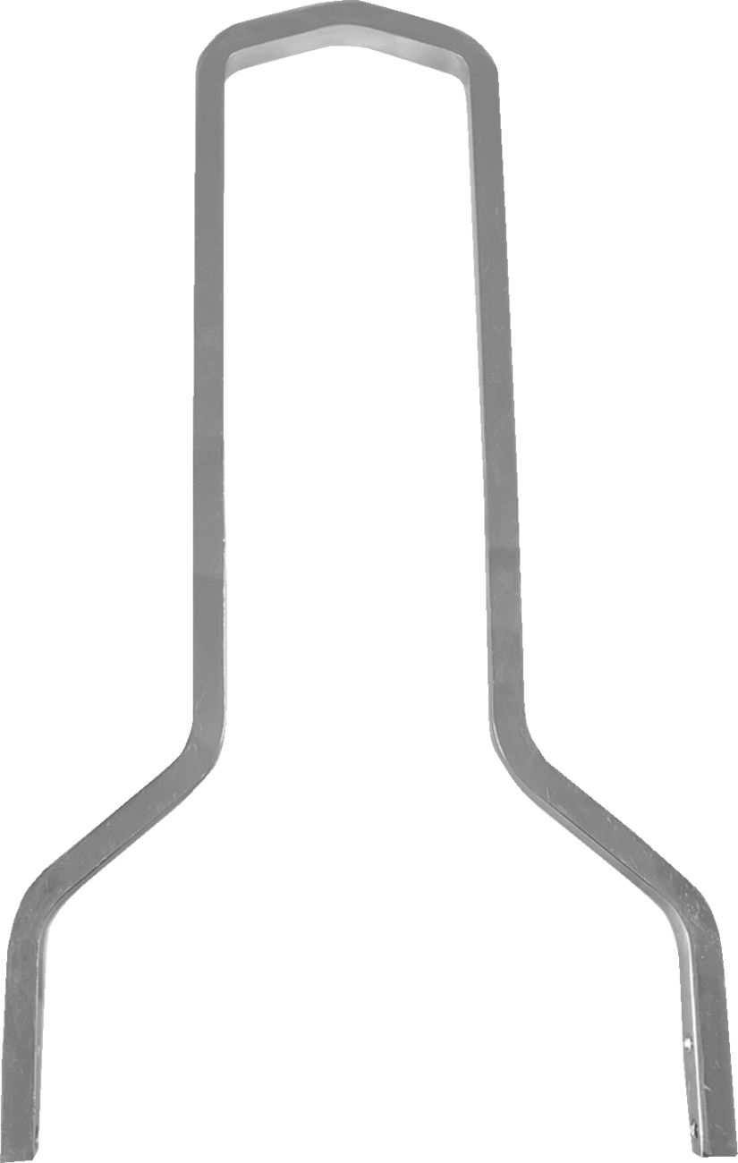 DRAG SPECIALTIES Square Sissy Bar - Chrome - 15.5" H x 11" W X08-0042CT