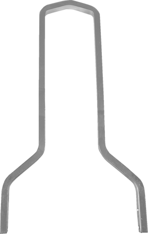 DRAG SPECIALTIES Square Sissy Bar - Chrome - 15.5" H x 11" W X08-0042CT