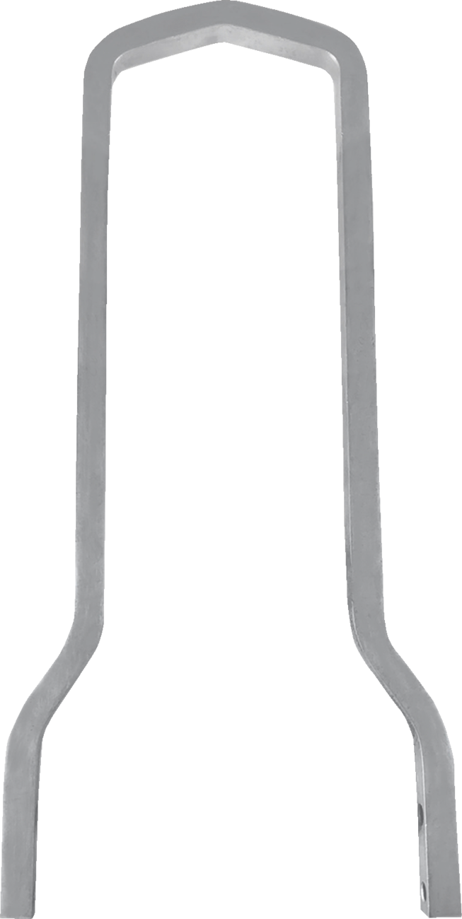DRAG SPECIALTIES Square Sissy Bar - Chrome - 12.5" H x 7.5" W X08-0041CT