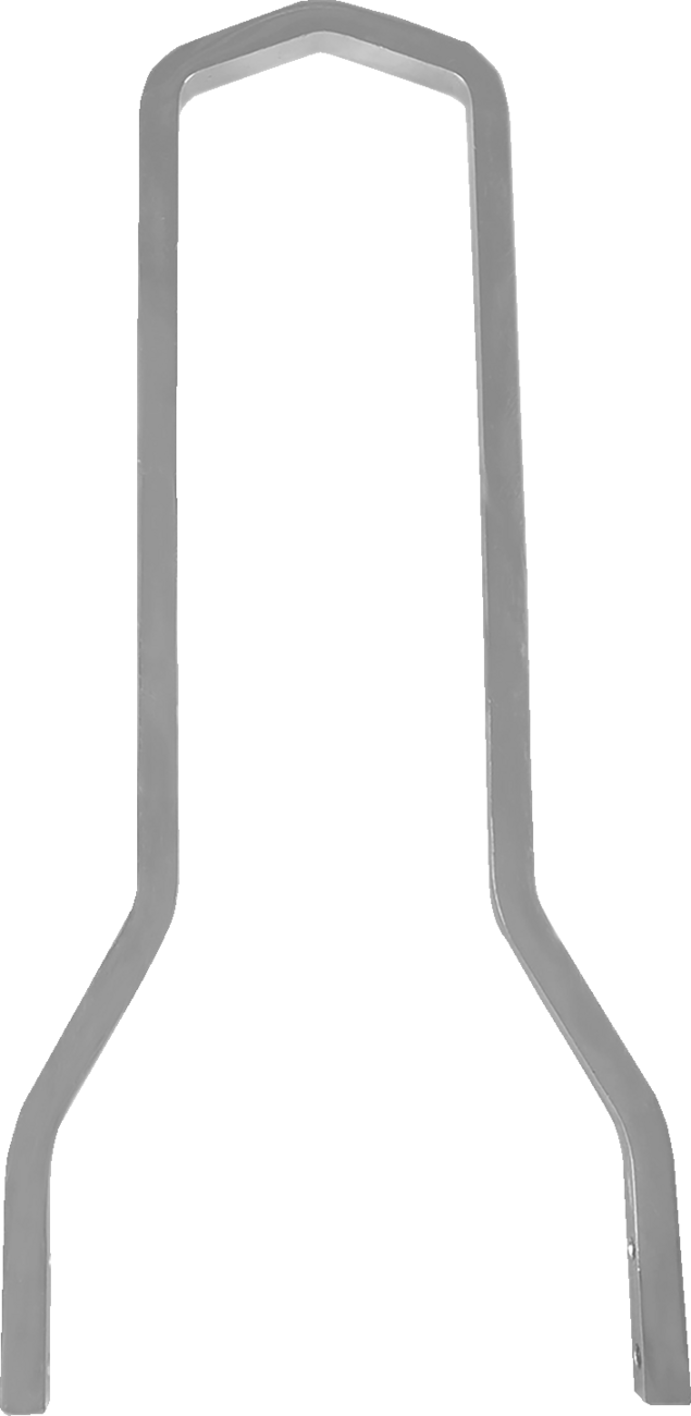 DRAG SPECIALTIES Square Sissy Bar - Chrome - 15.4" H x 8.25" W X08-0045CT