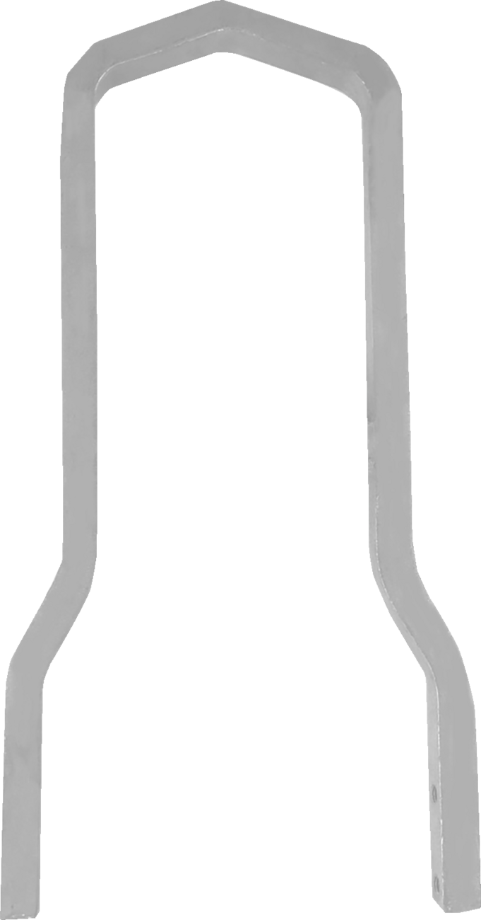 DRAG SPECIALTIES Square Sissy Bar - Chrome - 11.10" H x 6.69" W X08-0046CS