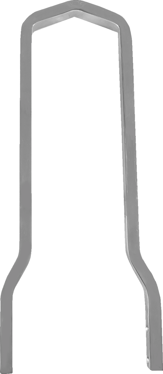 DRAG SPECIALTIES Square Sissy Bar - 12.8" H x 6.69" W X08-0046CT