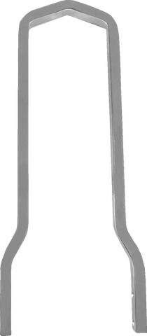 DRAG SPECIALTIES Square Sissy Bar - 12.8" H x 6.69" W X08-0046CT