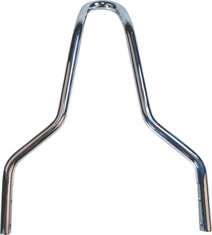 DRAG SPECIALTIES Round Tapered Sissy Bar - Chrome - 11"H x 11"W X08-0042CR