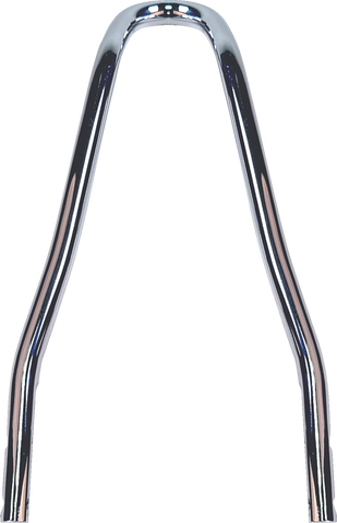DRAG SPECIALTIES Round Tapered Sissy Bar - Black - 13"H x 6.69"W X08-0046CR