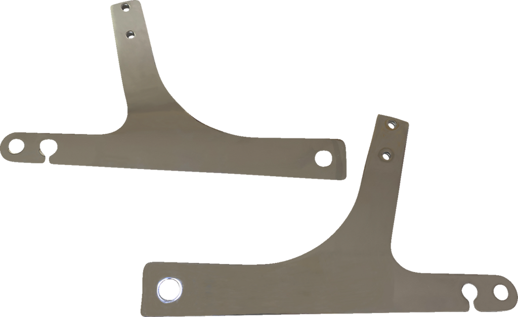 DRAG SPECIALTIES Side Plates - Chrome X08-0002C