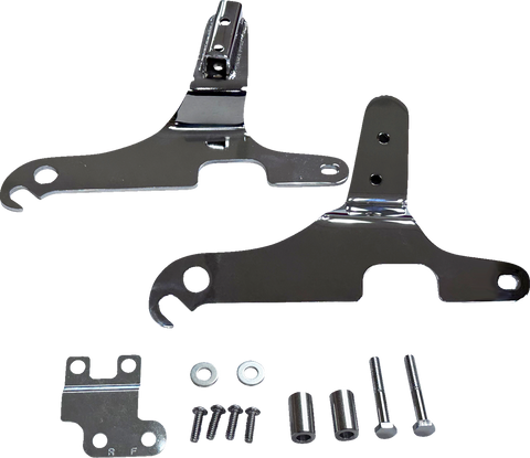 DRAG SPECIALTIES Side Plates - Chrome X08-0003C