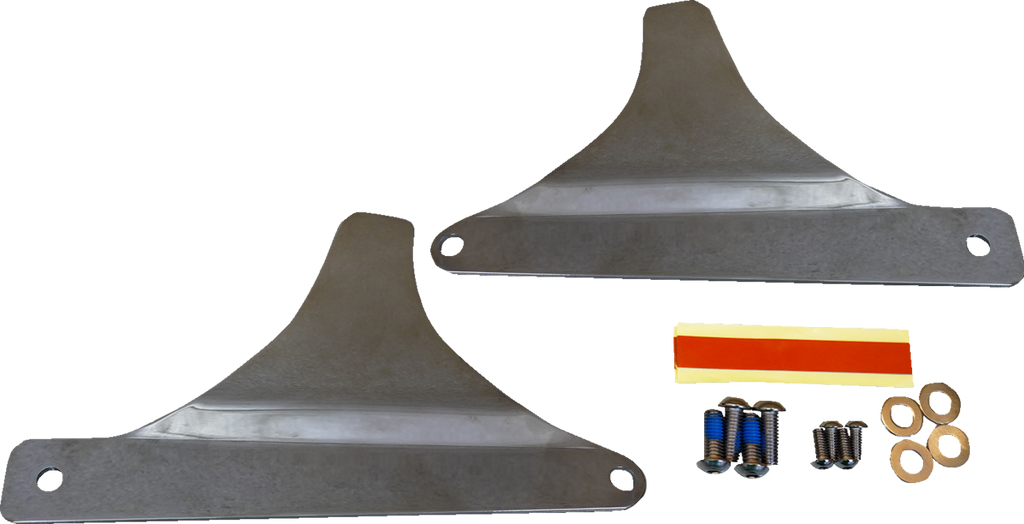 DRAG SPECIALTIES Side Plates - Chrome X08-0004C