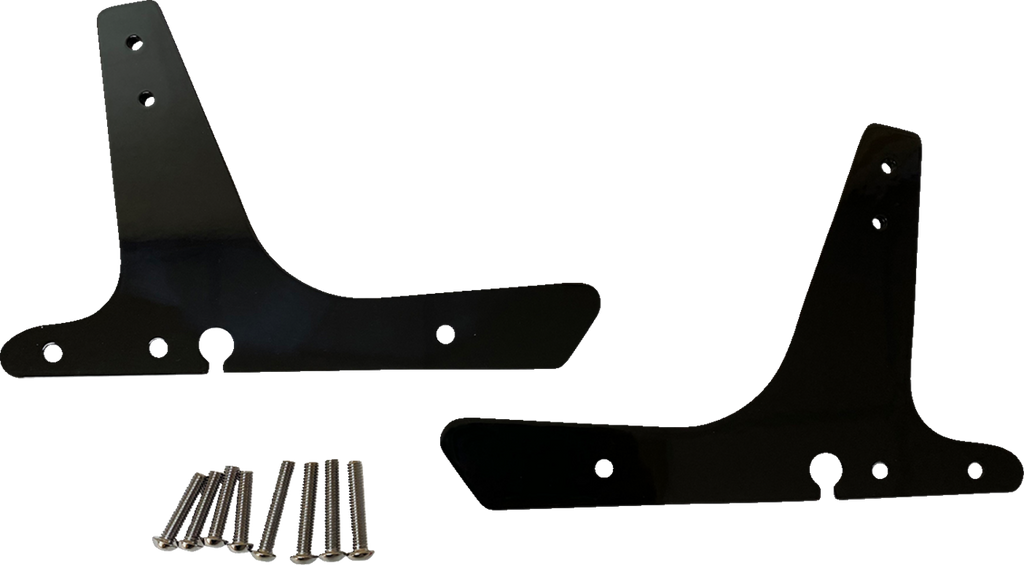 DRAG SPECIALTIES Side Plates - Black X08-0007GB