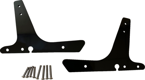 DRAG SPECIALTIES Side Plates - Black X08-0007GB