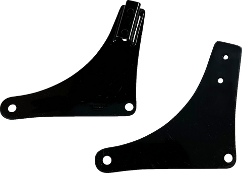 DRAG SPECIALTIES Side Plates - Black X08-0012GB