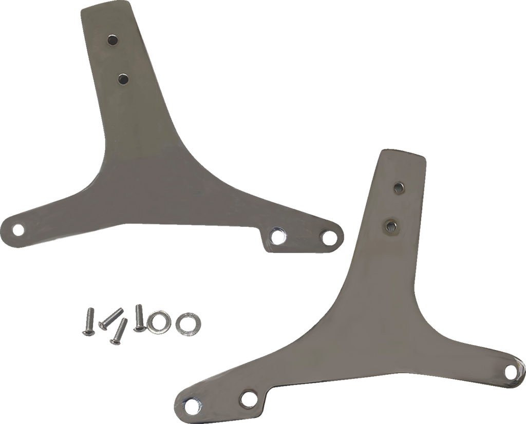 DRAG SPECIALTIES Side Plates - Chrome X08-0009C