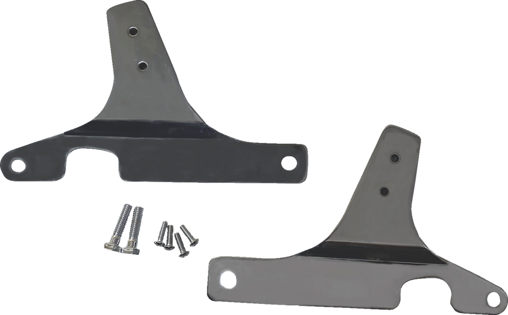 DRAG SPECIALTIES Side Plates - Chrome X08-0020C
