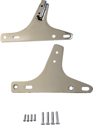 DRAG SPECIALTIES Side Plates - Chrome X08-0011C