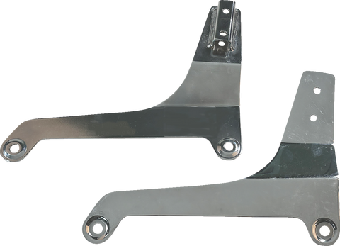 DRAG SPECIALTIES Side Plates - Chrome X08-0014C