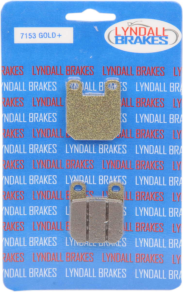 LYNDALL RACING BRAKES LLC Brake Pads - Gold+ PM 2 Piston 7153-GPLUS