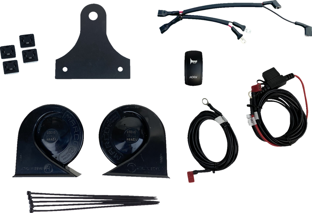 CUSTOM DYNAMICS Electromagnetic Horn w/ Switch - 109 db CD-HORN-SXS