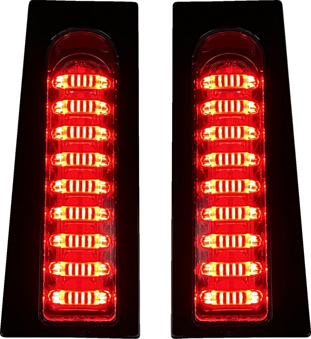 CUSTOM DYNAMICS ProBEAM? Fillerz? Dual Color Lights - Smoke - Gloss Black PB-ECE-FILL-SB