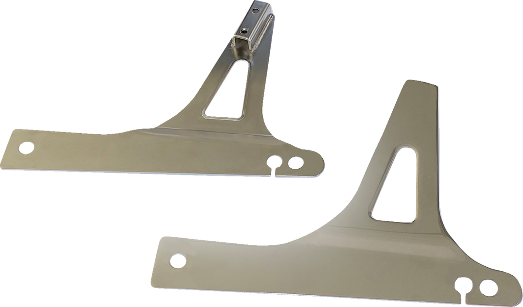 DRAG SPECIALTIES Side Plates - Chrome X08-0010C