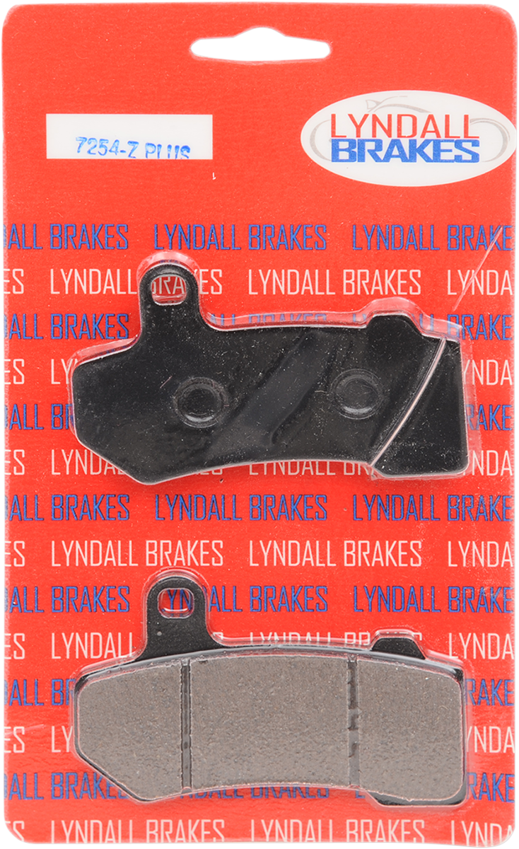 LYNDALL RACING BRAKES LLC Z-Plus Brake Pads - Harley-Davidson 7254-Z+