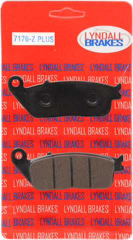 LYNDALL RACING BRAKES LLC Z-Plus Brake Pads - Rear - Victory 08-17 7176-Z+