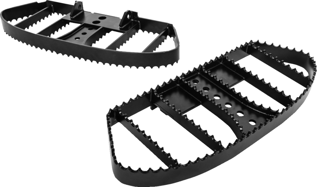 BURLY BRAND MX Floorboards - Black - Softail B13-1052B