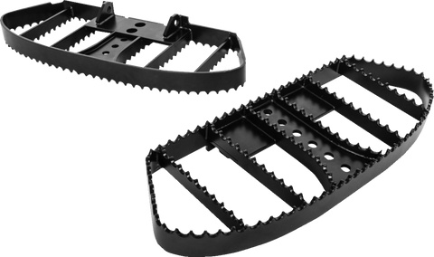 BURLY BRAND MX Floorboards - Black - Softail B13-1052B
