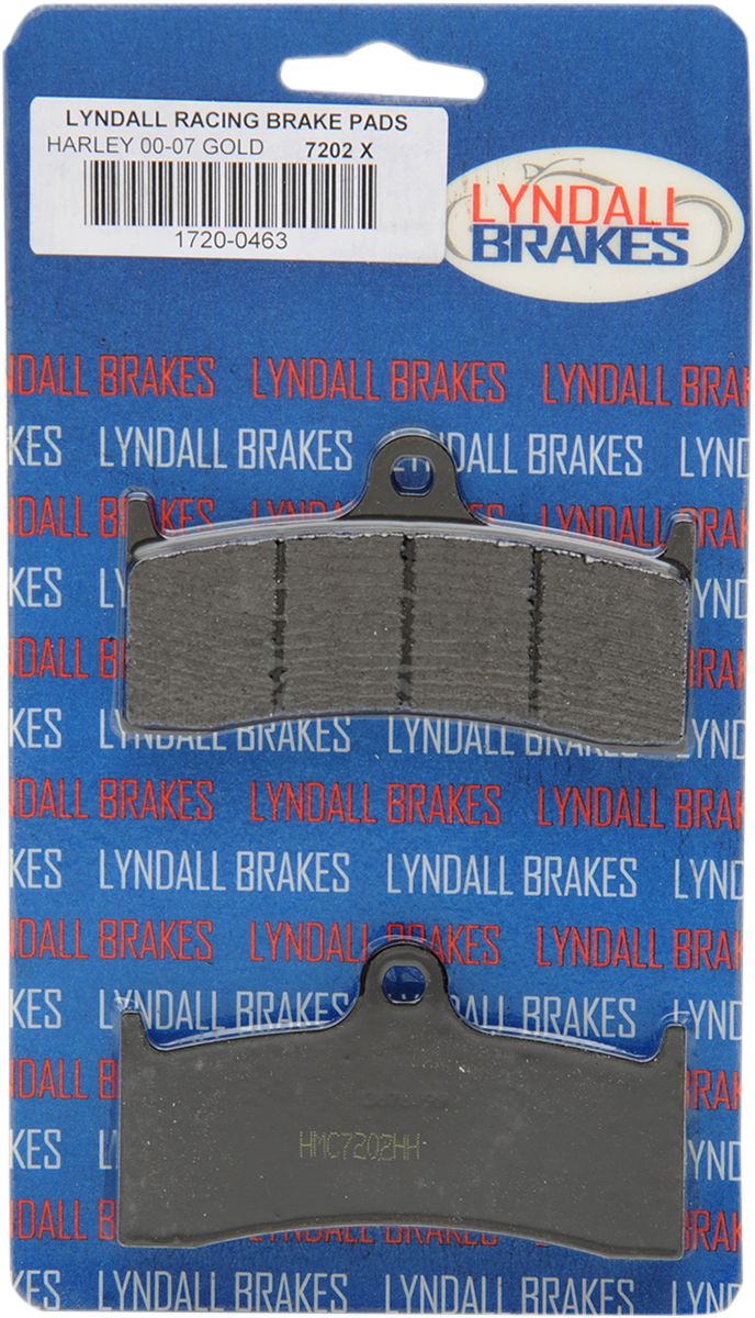 LYNDALL RACING BRAKES LLC X-Treme Brake Pads - '98-'02 Buell 7202X
