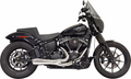BASSANI XHAUST 2-into-1 Ripper Short Exhaust System - Chrome - 49-State 1S73E