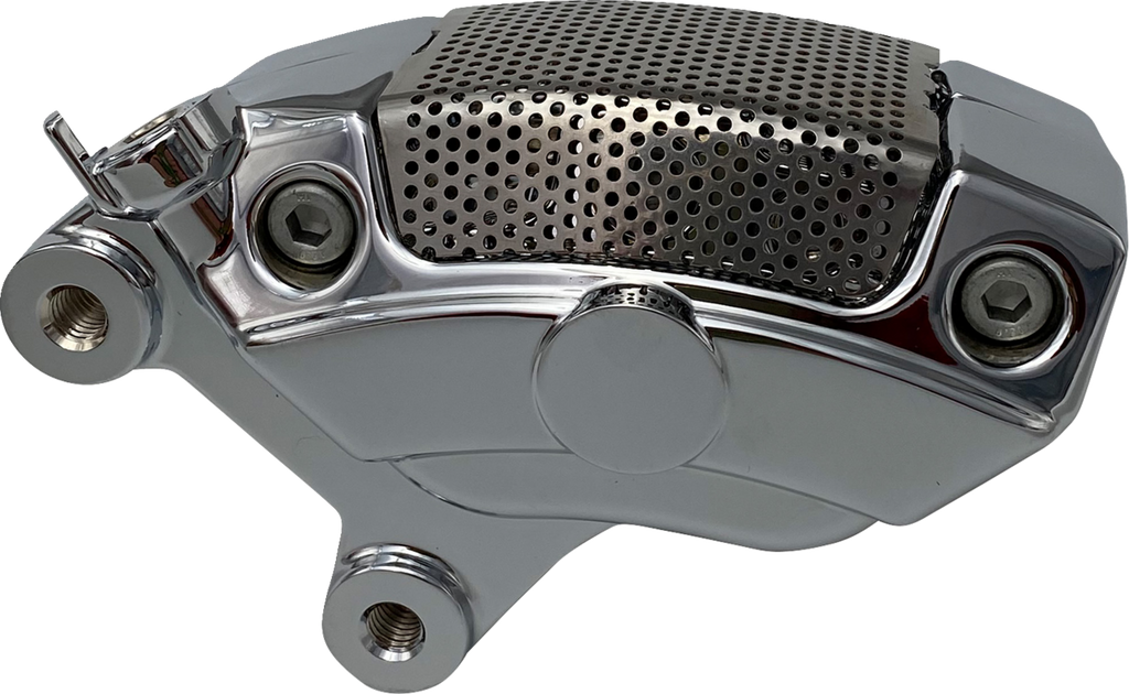 DRAG SPECIALTIES Caliper - Front Left - Chrome - '08-'23 Tour B16-0730