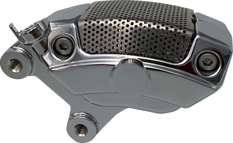 DRAG SPECIALTIES Caliper - Front Left - Chrome - '08-'23 Tour B16-0730
