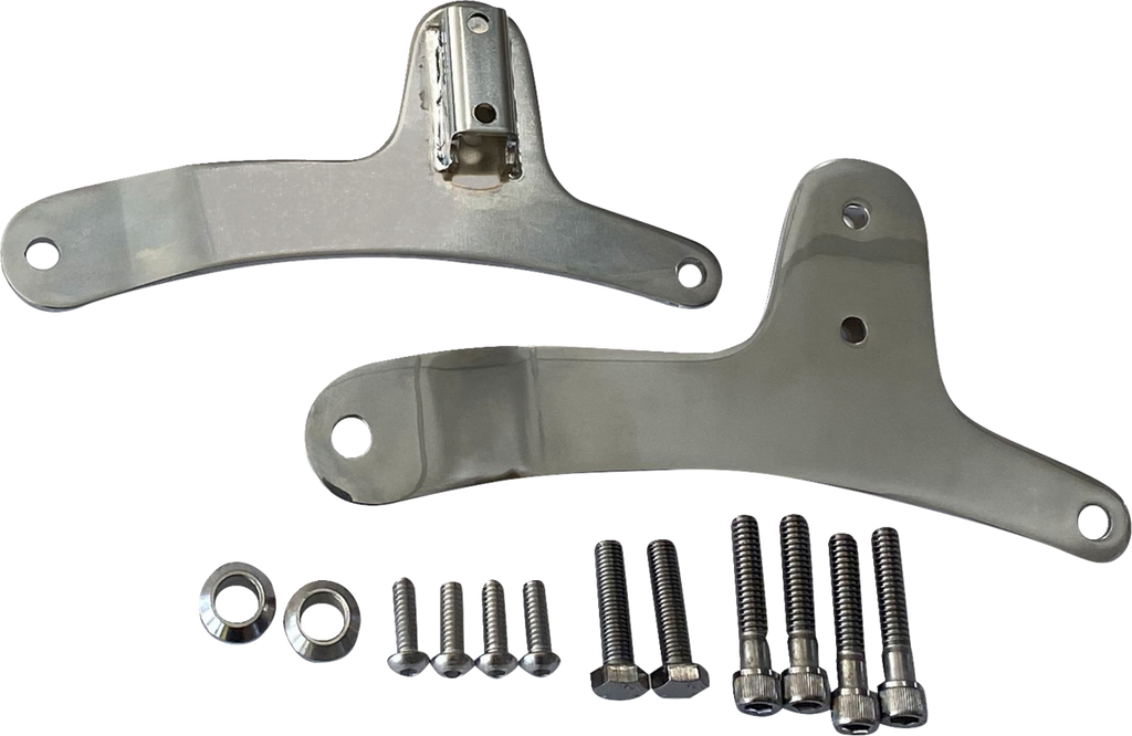 DRAG SPECIALTIES Side Plates - Chrome X08-0000C
